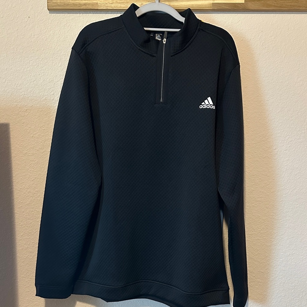 Adidas Black Primegreen Textured Top